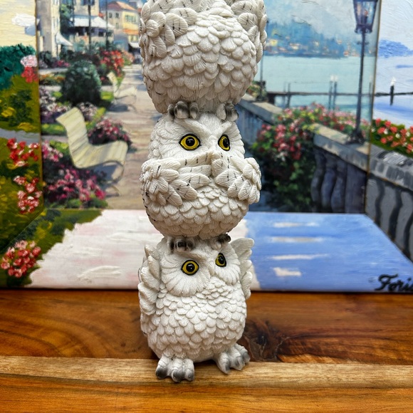 Owls figurines home decor - Picture 7 of 8